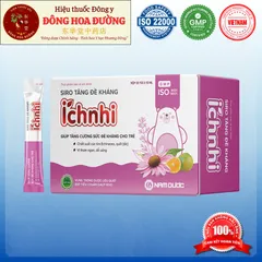 SIRO TĂNG ĐỀ KHÁNG ÍCH NHI (hộp 20 túi x 10ml) - Giúp tăng cường đề kháng cho trẻ có đề kháng kém - ĐÔNG HOA ĐƯỜNG