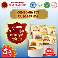 VIÊN NGẬM BỔ PHẾ KHA TỬ (hộp 20 viên) - Giúp bổ phổi, giảm ho, long đờm; Người bị ho khan, viêm họng - ĐÔNG HOA ĐƯỜNG