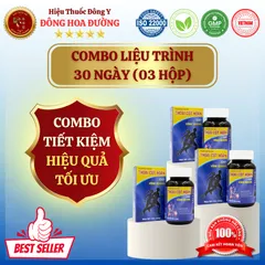 THOÁI CỐT HOÀN VĨNH QUANG (chai 60 viên) - Giúp bổ gân cốt, giảm đau nhức xương khớp, cứng khớp - ĐÔNG HOA ĐƯỜNG