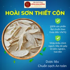 HOÀI SƠN Thiết Côn (Củ Mài Khô) Nhập Khẩu Chính Ngạch | Đầy Đủ Giấy Tờ CO CQ COA | Giúp Bồi Bổ Cơ Thể, Hỗ Trợ Tiêu Hóa