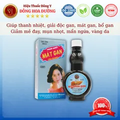 THANH HUYẾT MÁT GAN VĨNH QUANG (chai 280ml) - Giúp thanh nhiệt, giải độc gan; Giảm mề đay, mẩn ngứa, mụn nhọt, vàng da