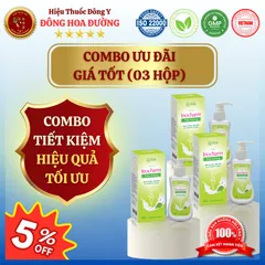 DUNG DỊCH VỆ SINH PHỤ NỮ INOCHARM TRẦU KHÔNG (chai 100ml) - Giúp khử mùi, ngừa nấm ngứa, viêm nhiễm, cân bằng độ ẩm