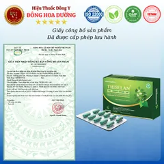 VIÊN TRĨ TRISELAN+ (hộp 30 viên) - Giúp làm co búi trĩ, giảm đau rát do trĩ, ngừa táo bón - ĐÔNG HOA ĐƯỜNG