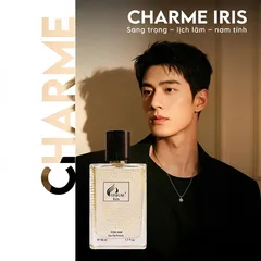 Nước hoa nam Charme Iris 50ML sang trọng nam tính lịch lãm