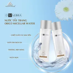 Nước tẩy trang Vxebra Orico tẩy trôi bụi mịn 190ml/ chai