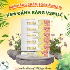 KEM ĐÁNH RĂNG VSMILE (150g/hộp)