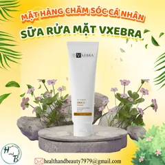 Sữa rửa mặt Vxebra sữa rửa mặt thiên nhiên cho mọi loại da tuýp/ 100g