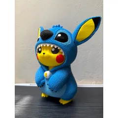 MÔ HÌNH PIKACHU COSPLAY STITCH – IN 3D PETG CAO 30CM