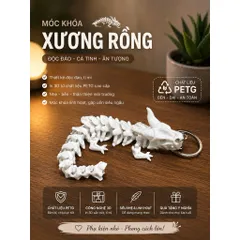 Móc Khóa Xương Rồng In 3D PETG Cao Cấp – Khớp Cử Động Linh Hoạt(mua sỉ nhắn tin)