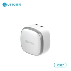 [ Có 3C]Củ Sạc Nhanh UTTA GaN 60W PD17C Mini, Sạc PD PPS AVS, Cổng Type-C, Chân Gập Gọn, Bảo Hành 12 Tháng
