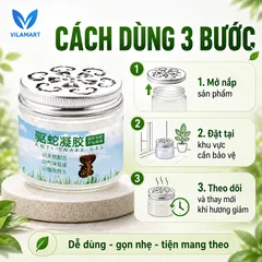 Gel Xua Đuổi Rắn Cô Đặc – Chiết Xuất Thực Vật, Hỗ Trợ Hạn Chế Rắn Tiếp Cận, Dùng Trong Nhà Và Ngoài Trời