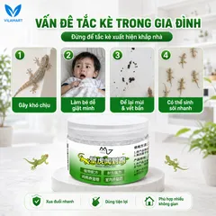 Thuốc Đuổi Thằn Lằn Tự Nhiên 120g – An Toàn Cho Mẹ Và Bé, Hiệu Quả Trong Nhà