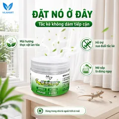 Thuốc Đuổi Thằn Lằn Tự Nhiên 120g – An Toàn Cho Mẹ Và Bé, Hiệu Quả Trong Nhà