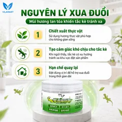 Thuốc Đuổi Thằn Lằn Tự Nhiên 120g – An Toàn Cho Mẹ Và Bé, Hiệu Quả Trong Nhà