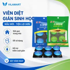 Bộ 6 Viên Mồi Diệt Gián, Thuốc Diệt Côn Trùng Sinh Học Không Độc Hại Dùng Trong Nhà Bếp, Hộ Gia Đình
