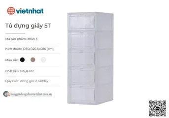 Tủ đựng giầy Việt Nhật 5T 3868-5