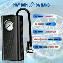 BƠM HƠI MINI NHỎ GỌN TIỆN DỤNG , BƠM XE MÁY Ô TÔ