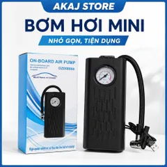BƠM HƠI MINI NHỎ GỌN TIỆN DỤNG , BƠM XE MÁY Ô TÔ