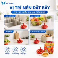 Combo 2 Hộp Bẫy Ruồi Giấm ARS Fly Catcher 35g – Bẫy Ruồi Trái Cây, Ruồi Nhỏ, Hàng Nhật Bản