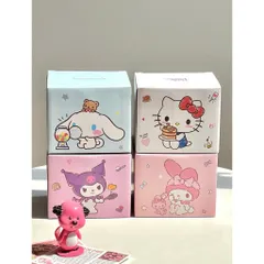 [Mã M08] Cốc Sứ Kèm Thìa Sanrio Siêu Cute - Ly Sứ 340ml Hình Hello Kitty, Kuromi, My Melody, Cinnamoroll Làm Quà Tặng