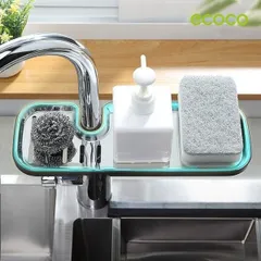 Khay Để Xà Phòng, Giẻ Rửa Bát Inox ECOCO Cao Cấp Không Gỉ 813335