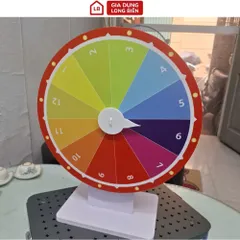 Vòng Quay May Mắn Đường Kính 30cm - Vòng Quay Trúng Thưởng 12 Ô Thú Vị 813393