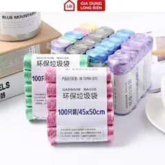 Sét 5 Cuộn Túi Đựng Rác Sinh Học Tự Phân Hủy Size 45x50cm - Giải Pháp An Toàn Cho Môi Trường 813394