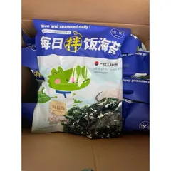 Combo 3 Gói Rong Biển Khủng Long TAISHIKE 128g Giòn Ngon, Trộn Cơm Ăn Vặt, 3 Vị Ruốc Rau Củ Truyền Thống 813405