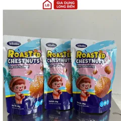 Combo 3 Gói Hạt Dẻ Nướng Vị Muối Biển Bibobu (80G) - Snack Ngon Bổ Dưỡng 813412