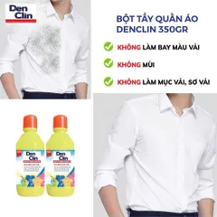 Lọ Tẩy Mốc Quần Áo Denclin Trắng Màu 350g - Giải Pháp Hiệu Quả Cho Quần Áo Của Bạn 813413