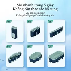 Bể Bơi Gấp Gọn Cho Bé Và Gia Đình 2.1M Không Cần Bơm Hơi - Bể Phao Tắm Thành Cứng Chịu Lực Cao Cấp Cách Nhiệt 813419