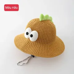Mũ Bucket Khủng Long Mắt Lồi Cho Bé – Mũ Chống Nắng Dễ Thương Cho Trẻ E 813430