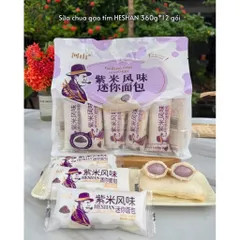 Bánh Sữa Chua Ông Già Heshan Gói 12 Cái - Snack Ngon Bổ Dưỡng Cho Cả Gia Đình 813450