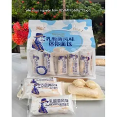 Bánh Sữa Chua Ông Già Heshan Gói 12 Cái - Snack Ngon Bổ Dưỡng Cho Cả Gia Đình 813450