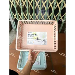 Khay Ý A4 Việt Nhật (Mã 5695) - Rổ nhựa đựng tài liệu, giấy tờ, văn phòng phẩm, mỹ phẩm đa năng nhiều màu