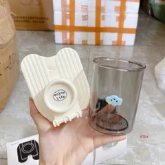 Bộ Kệ Để Bàn Chải Đánh Răng Kèm Cốc Úp Ngược Dán Tường Tiện Lợi, Kệ Treo Phòng Tắm Gọn Gàng Phong Cách Hàn Quốc