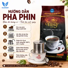 Cà Phê Hương Chồn Huy Tùng Loại Bịch 500g