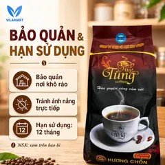 Cà Phê Hương Chồn Huy Tùng Loại Bịch 500g