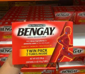  Kem xoa bóp giảm đau Bengay Ultra Strength set 2 tuýp 226g