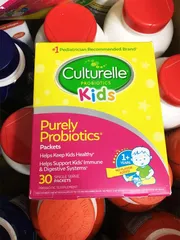  Men vi sinh cho bé Culturelle Kids Purely Probiotics hộp 30 gói dạng bột.