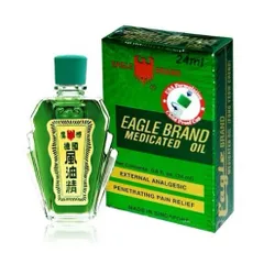 Dầu Gió Xanh Con Ó Eagle Brand 24ml Nhập Mỹ