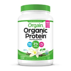 Bột Protein Hữu Cơ Org.... ain Organic Protein & Super foods Vani 2.7LB - Dinh Dưỡng Hỗ Trợ Tăng Cơ và Tăng Cân, Hương Vị Ngon, 