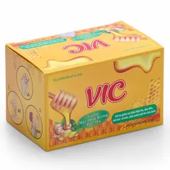 Siro Vic - Hỗ Trợ Giảm Ho, Sổ Mũi, Đau Đầu Do Cảm Lạnh Hộp 12 gói