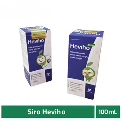 Siro Heviho - Chính Hãng Việt Nam Chai 100ml - Giúp Giảm Ho, Đau Rát Họng, Long Đờm Cho Trẻ