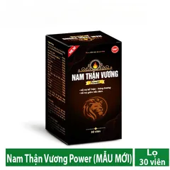 NAM THẬN VƯƠNG Power (Mẫu Mới) - Hỗ trợ bổ thận, td, giảm tiểu đêm (Hộp 30 viên)