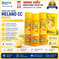 Nước Hoa Hồng Melano CC Rohto Vitamin C Dưỡng Sáng Mờ Thâm - Hàng Nội Địa Nhật Bản
