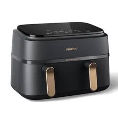 Nồi chiên không dầu 2 ngăn Philips 9 lít NA352/00