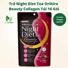Trà Giảm Cân Orihiro Night Diet Tea 16 Túi – Hỗ Trợ Kiểm Soát Dáng Thon Gọn