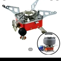 [Không kèm bình ga] Bếp ga du lịch mini dã ngoại gấp gọn đa năng tiện lợi