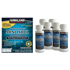 Set 6 hộp Dung Dịch Mọc Tóc Cho Nam Kirkland Minoxidil 5% NK chính hãng Mỹ